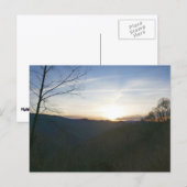 Zonsopgang in de Smoky Mountains Briefkaart (Voorkant / Achterkant)