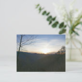 Zonsopgang in de Smoky Mountains Briefkaart (Staand voorkant)
