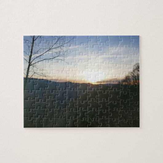 Zonsopgang in de Smoky Mountains Legpuzzel (Horizontaal)