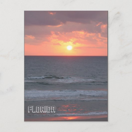 Zonsopgang in Florida Briefkaart (Voorkant)
