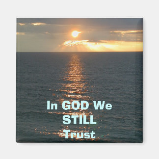 zonsopgang, in GOD WijSTILLTroest Magneet