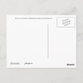 Zonsopgang in Markleeville Briefkaart (Achterkant)