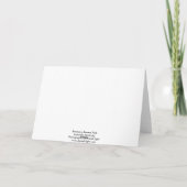 Zonsopgang in Seneca Park Kaart (Achterkant)