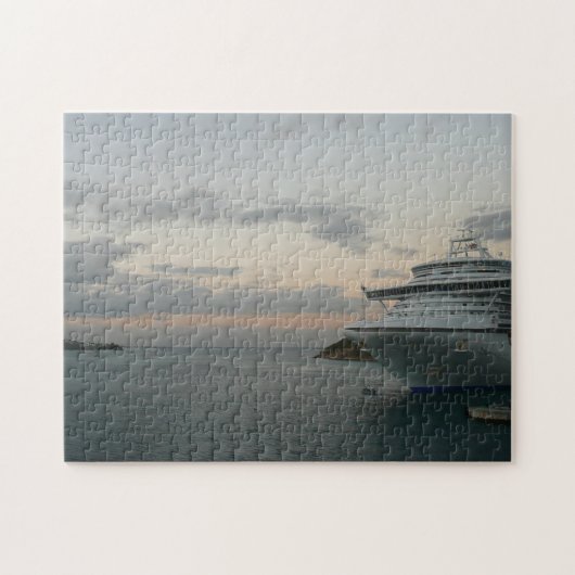 Zonsopgang in St. Thomas II Cruise Landschap Legpuzzel (Horizontaal)
