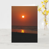 Zonsopgang Kaart (Gele Bloem)