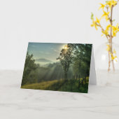 Zonsopgang Kaart (Gele Bloem)