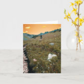 zonsopgang kaart (Gele Bloem)