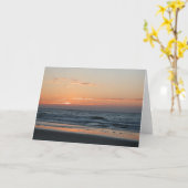 Zonsopgang Kaart (Gele Bloem)