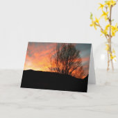 Zonsopgang Kaart (Gele Bloem)