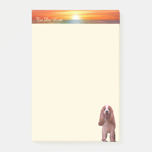 Zonsopgang, kalligrafie en een mops op ivoor post-it® notes