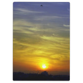 Zonsopgang Klembord (Achterkant)