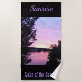 Zonsopgang Lake of the Ozarks Strandlaken