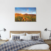 Zonsopgang Lights Blackleaf Canyon 2 Canvas Afdruk (Insitu (Slaapkamer))