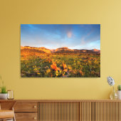 Zonsopgang Lights Blackleaf Canyon 2 Canvas Afdruk (Insitu (Woonkamer))