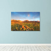 Zonsopgang Lights Blackleaf Canyon 2 Canvas Afdruk (Insitu (Houten vloer))
