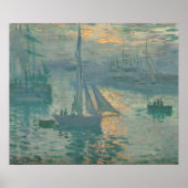 Zonsopgang (Marine) van Claude Monet Poster (Voorkant)