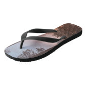 Zonsopgang op de baai flip flop sandalen (Schuin)