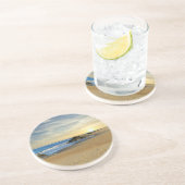 Zonsopgang op een Sandy Shoreline Zandsteen Onderzetter (Zijkant)