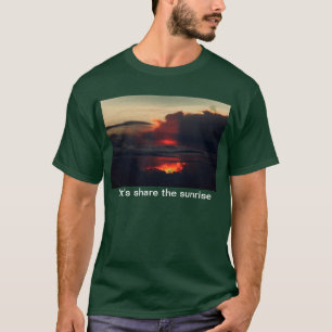 zonsopgang op haleakala volcan, op het eiland Maui T-shirt