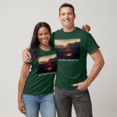 zonsopgang op haleakala volcan, op het eiland Maui T-shirt (Unisex)