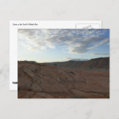 Zonsopgang op het pad naar Delicate Arch Briefkaart (Voorkant / Achterkant)