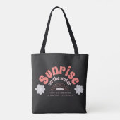 Zonsopgang op het Water Tote Bag (Achterkant)