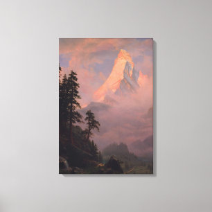 Zonsopgang op Matterhorn Canvas Afdruk