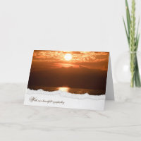 zonsopgang op water voor sympathie