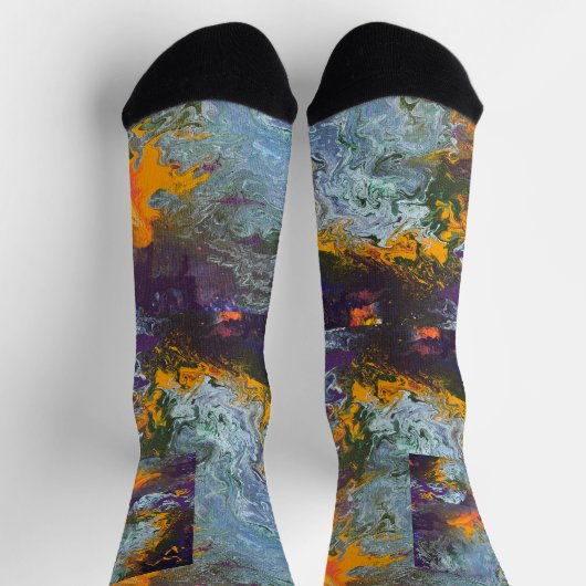 Zonsopgang op Yellow Knife Bay. Sokken (Top)