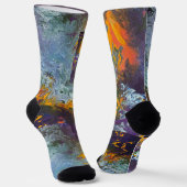 Zonsopgang op Yellow Knife Bay. Sokken (Gebogen)