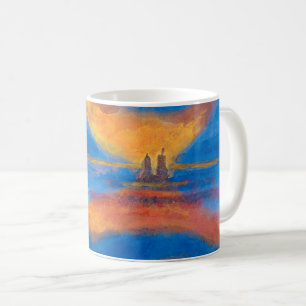 Zonsopgang op zee Emil Nolde Koffiemok