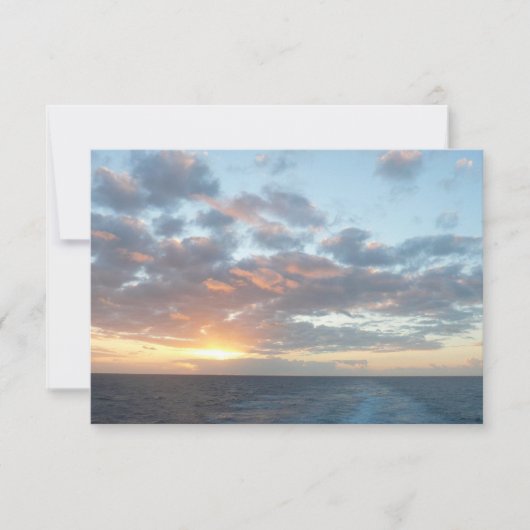 Zonsopgang op zee I Pastel zeegezicht (Voorkant)