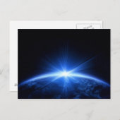 Zonsopgang over Aarde Briefkaart (Voorkant / Achterkant)