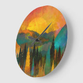 Zonsopgang over Bergen Grote Klok (Hoek)