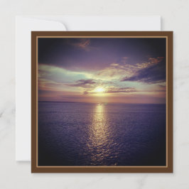 Zonsopgang over de oceaan - Cruising Europe Kaart