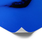 Zonsopgang over een besneeuwd wonderland poster (Hoek)