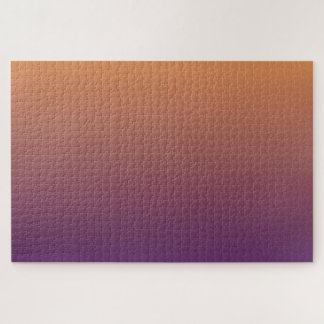 Zonsopgang - Paarse naar Perzik Subtiele Gradiënt  Legpuzzel