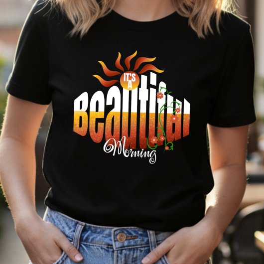 Zonsopgang Positief Bericht Mooie T-shirt