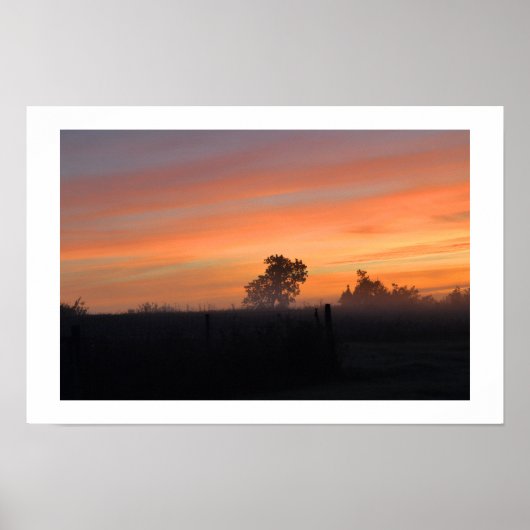 Zonsopgang Poster (Voorkant)