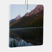 Zonsopgang reflectie bij String Lake I Keramisch Ornament (Rechts)