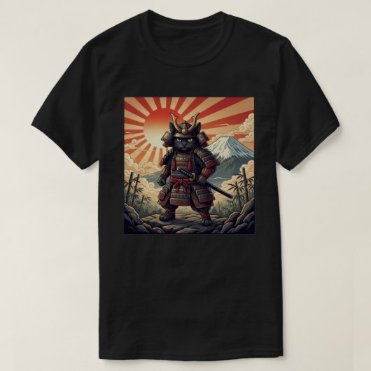 Zonsopgang Samurai T-shirt (Design voorkant)