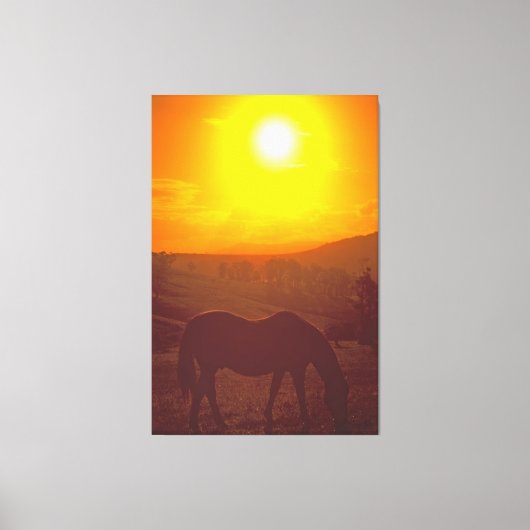 ZONSOPGANG SCHOONHEID 40x60 Canvas Afdruk (Voorkant)