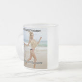 Zonsopgang Serenade 1 Matglas Koffiemok (Voorkant links)