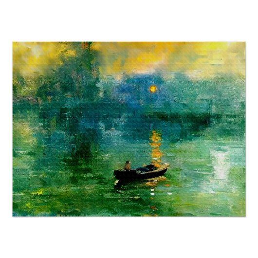 Zonsopgang (Solei Levant) Perfect Poster (Voorkant)