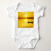 Zonsopgang Traditionele Vismangatboot Romper (Voorkant)