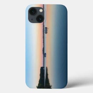 zonsopgang van het meer in de baai van saint alban Case-Mate iPhone case