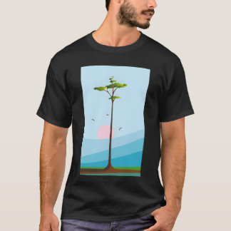 Zonsopgang vrienden t-shirt
