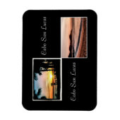 zonsopgang, zon onderaan cabo is mooi magneet (Verticaal)