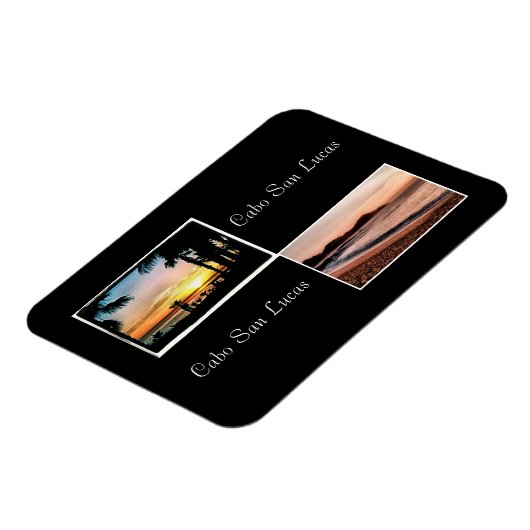 zonsopgang, zon onderaan cabo is mooi magneet (Linkerzijde)