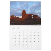 Zonsopgangen en zonsondergangen in nationale parke kalender (Mar 2027)